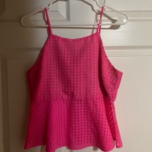 hot pink top! super cute